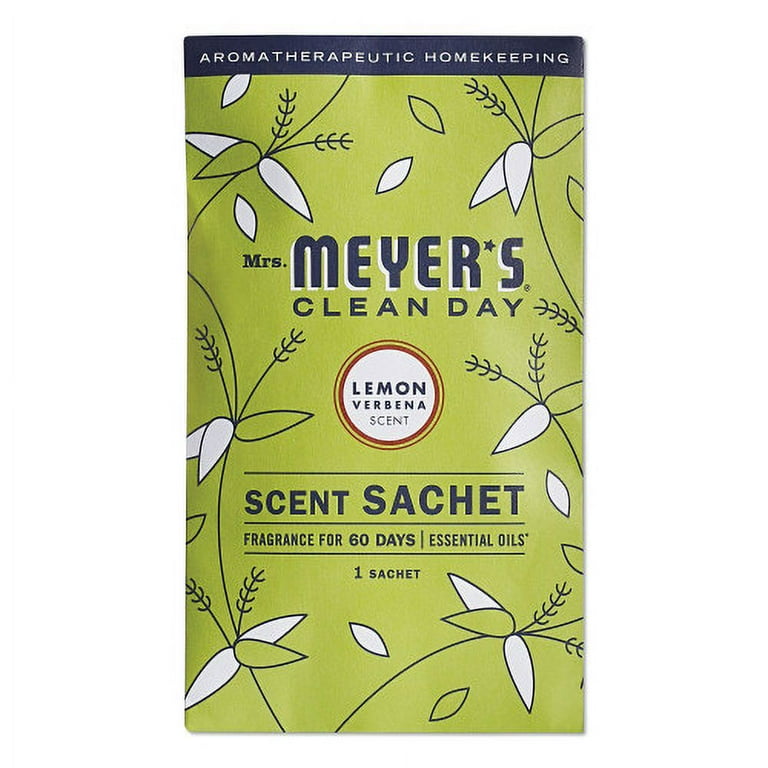 Clean Day Scent Sachets, Lemon Verbena, 0.05 lbs Sachet, 18/Carton Clean Day Scent Sachets, Lemon Verbena, 0.05 lbs Sachet, 18/Carton