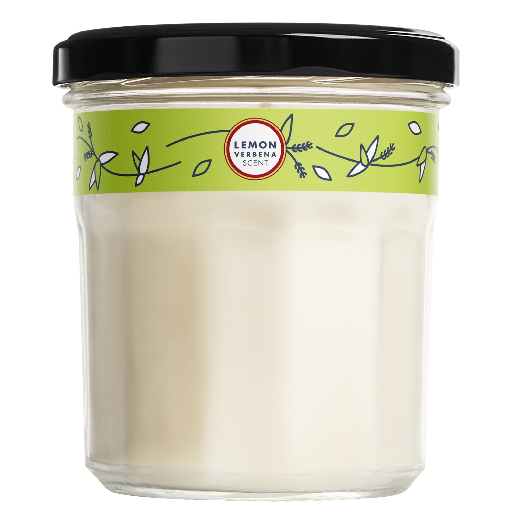 Large Lemon Verbena Scented Soy Jar Candle