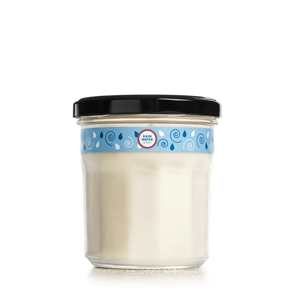 Mrs. Meyer's Clean Day Scented Soy Candle, Large, Rain Water Scent, 7.2 Ounce Candle