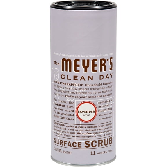 Mrs. Meyer's Clean Day Surface Scrub, Lavender, 11 fl oz