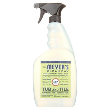 Mrs. Meyer's Clean Day Tub and Tile Bathroom Cleaner, Lemon Verbena, 33 oz