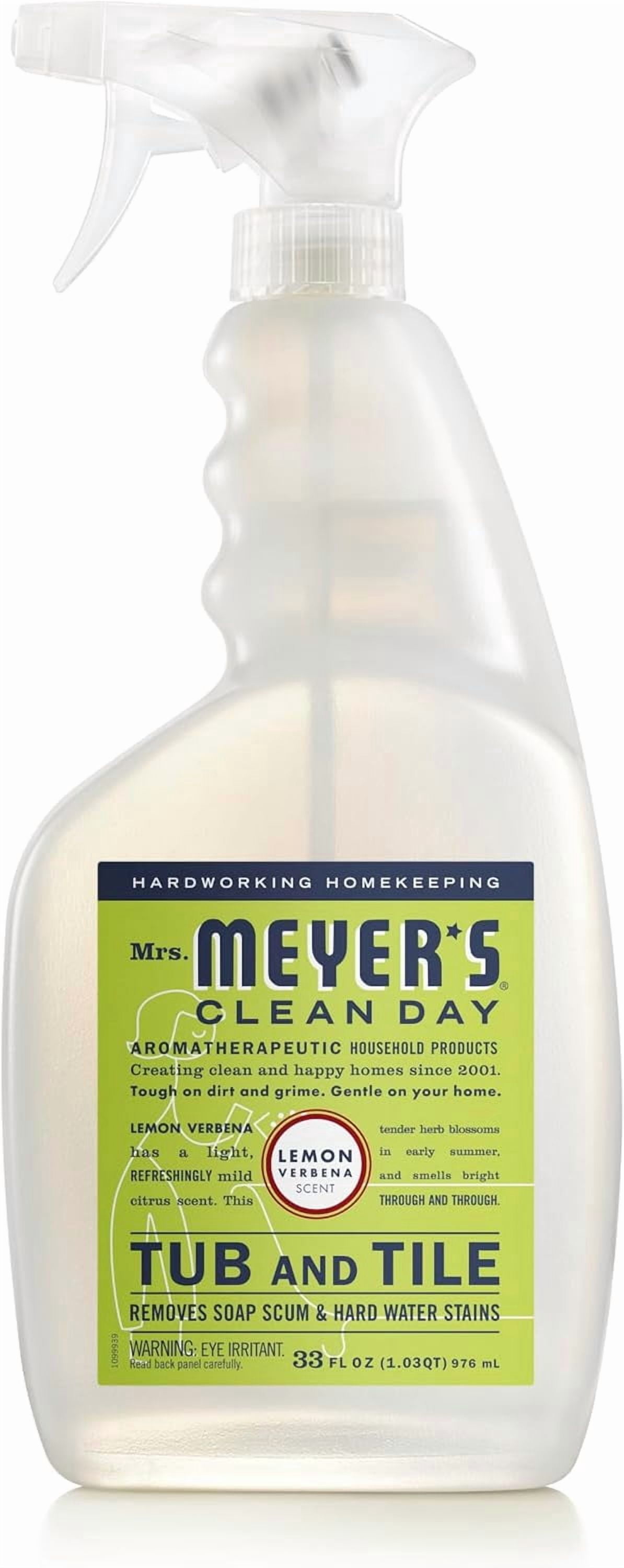 ワールドレップサービス ミネラルソープ 6個セット Mrs. Meyer's Clean Day Tub and Tile Cleaner, Lemon Verbena, 33 fl