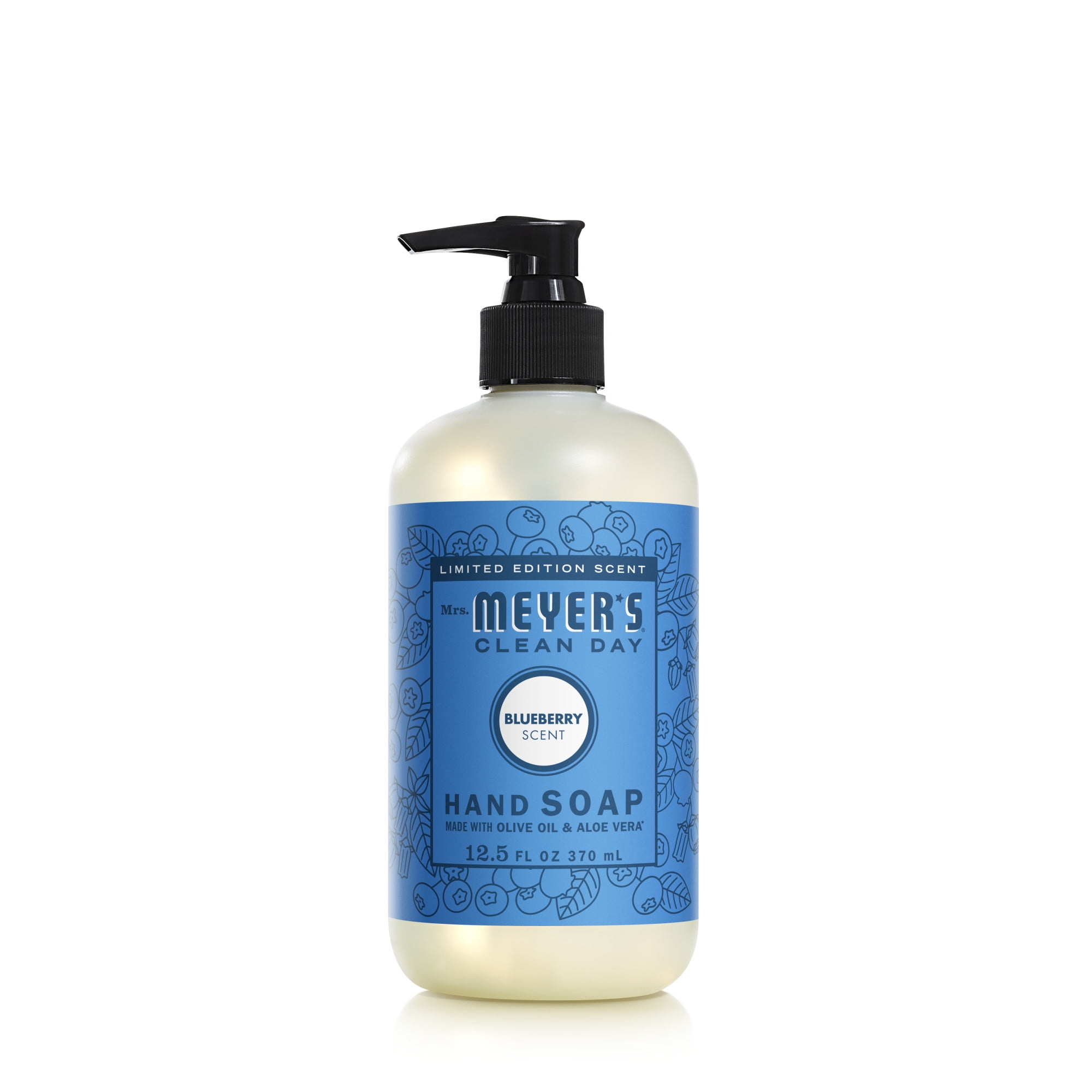 Mrs. Meyer's Hand Soap, Blueberry, 12.5 oz