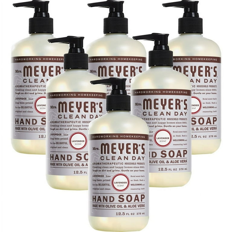 Clean Day Liquid Hand Soap, Lavender, 12.5 oz, 6/Carton Clean Day Liquid Hand Soap, Lavender, 12.5 oz, 6/Carton