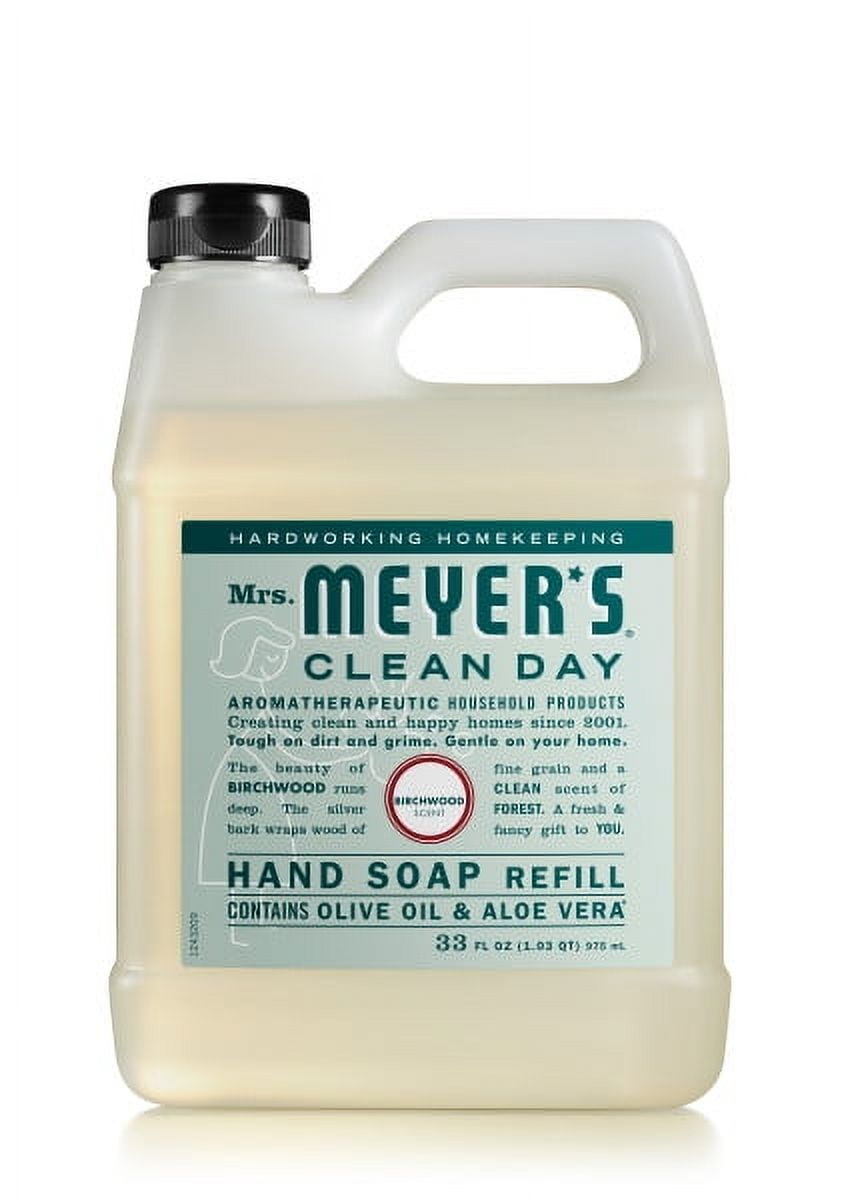 Mrs. Meyer's Hand Soap Refill, Birchwood, 33 oz