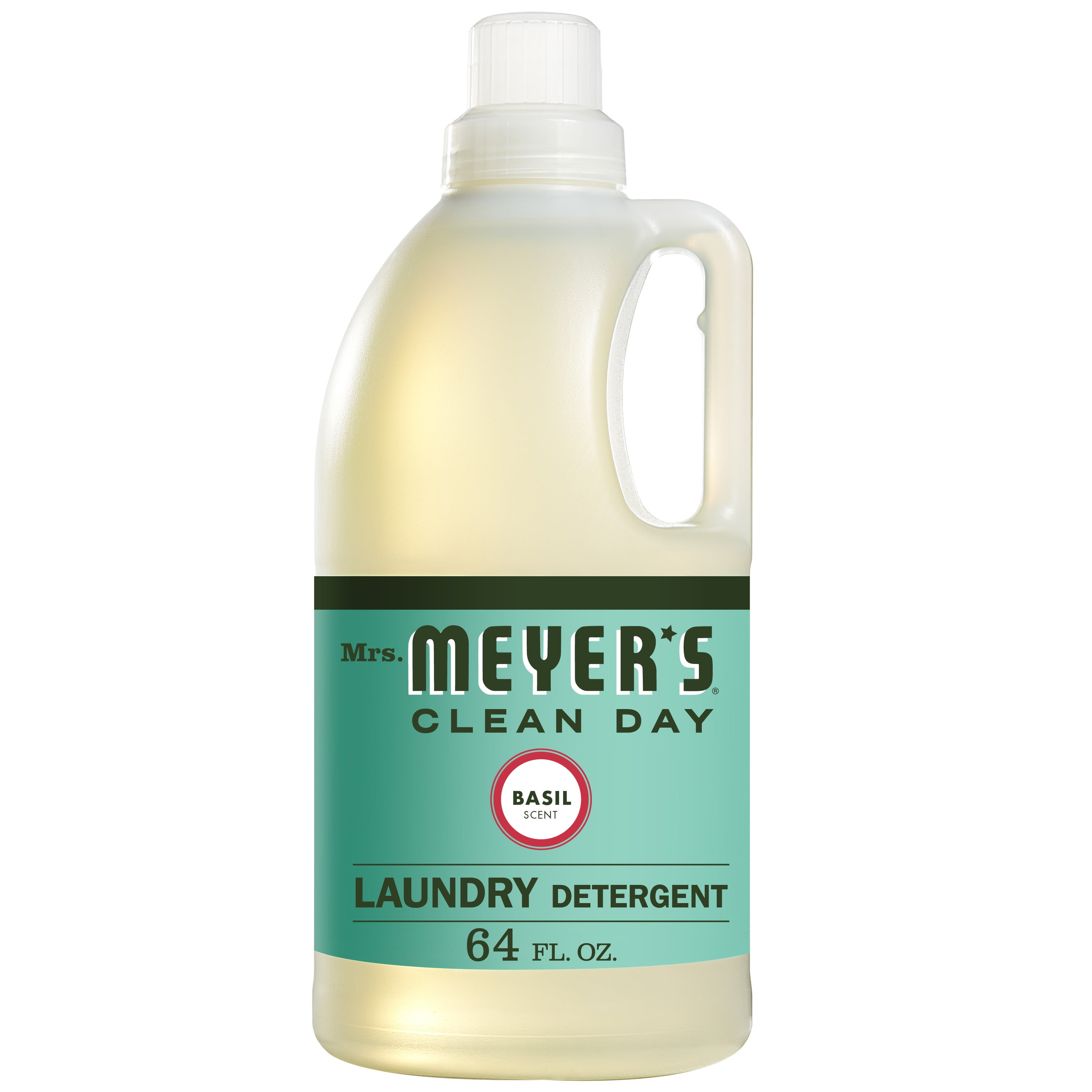 Mrs. Meyer's Laundry Detergent, Basil, 64 fl oz