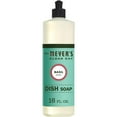thumbnail image 1 of Mrs. Meyer's Liquid Dish Soap, Biodegradable Formula, Basil, 16 fl. oz - Pack of 6, 1 of 6