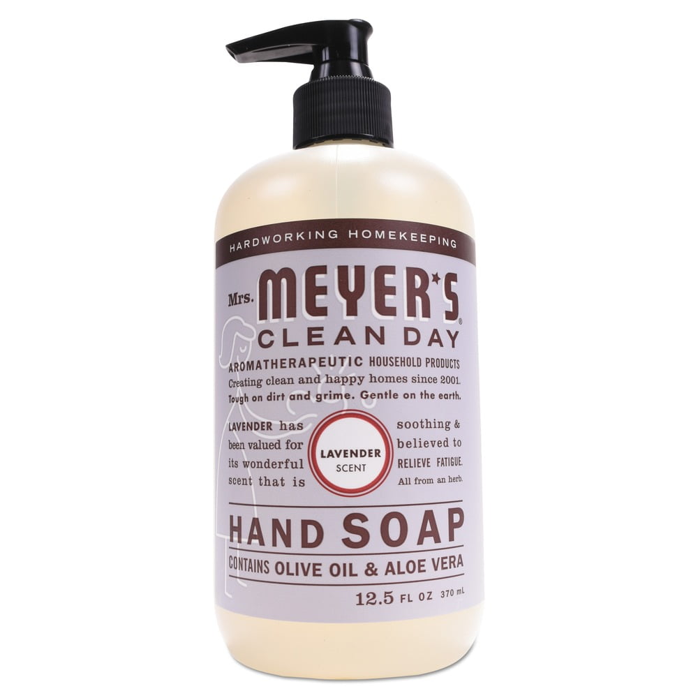 Mrs. Meyers Liquid Hand Soap, Lavender, 12.5 Fluid Ounces
