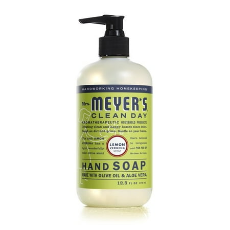 Mrs. Meyer's Liquid Hand Soap Lemon Verbena, 12.5 OZ (Pack of 6)