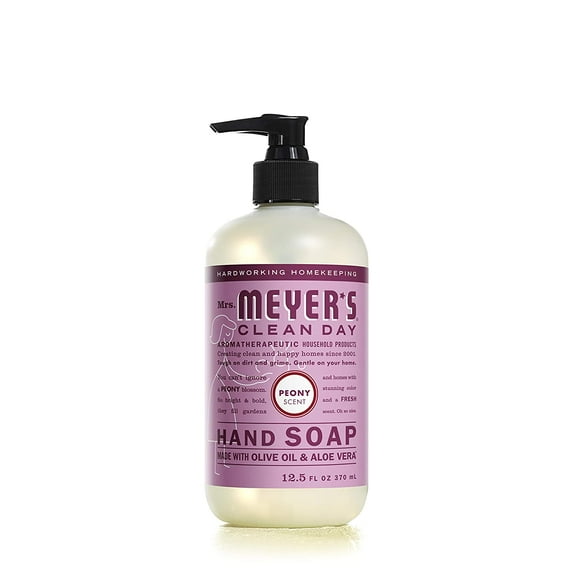Mrs. Meyer's Liquid Hand Soap Peony, 12.5 OZ (Pack 3)