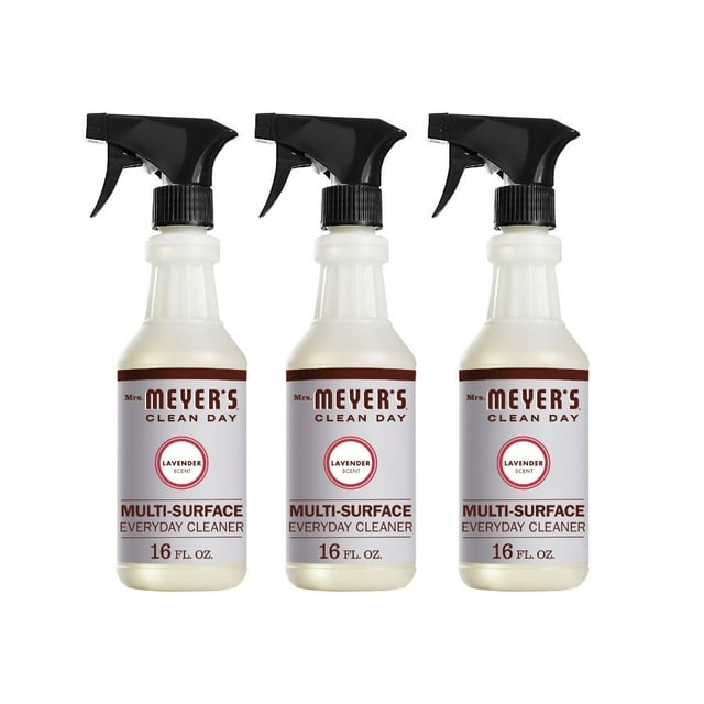 Mrs. Meyer's MultiSurface Cleaner Lavender, 16 OZ (Pack of 3