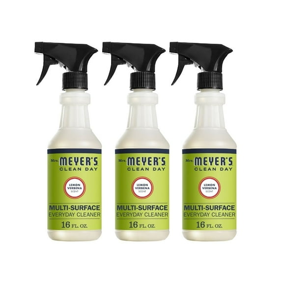 Mrs. Meyer's Multi-Surface Cleaner Lemon Verbena, 16 OZ (Pack of 3)