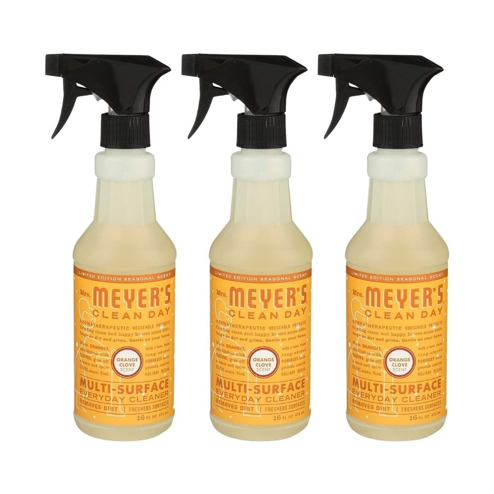 Mrs. Meyer's MultiSurface Cleaner Orange Clove, 16 OZ (Pack of 3