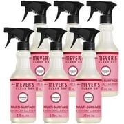 Mrs. Meyer's Multi-Surface Cleaner, Peppermint, 16 OZ Pack of 6