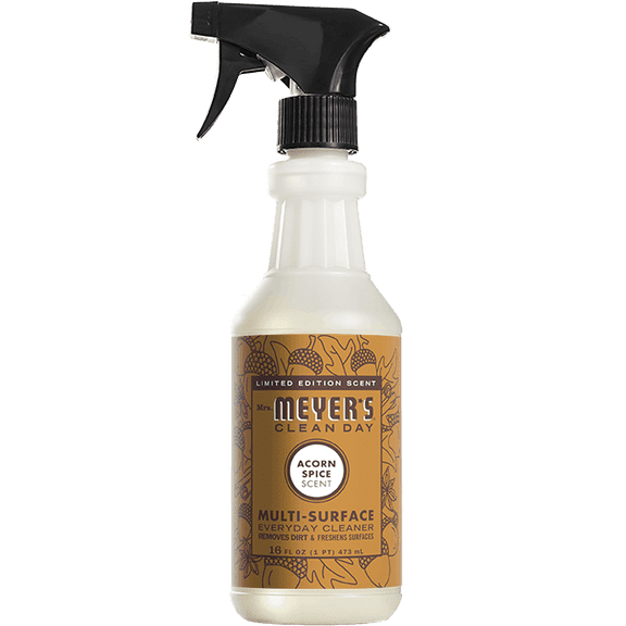 Mrs Meyer's, Multi Surface Spray Acorn Spice, 16 Fl Oz - 3 PACK
