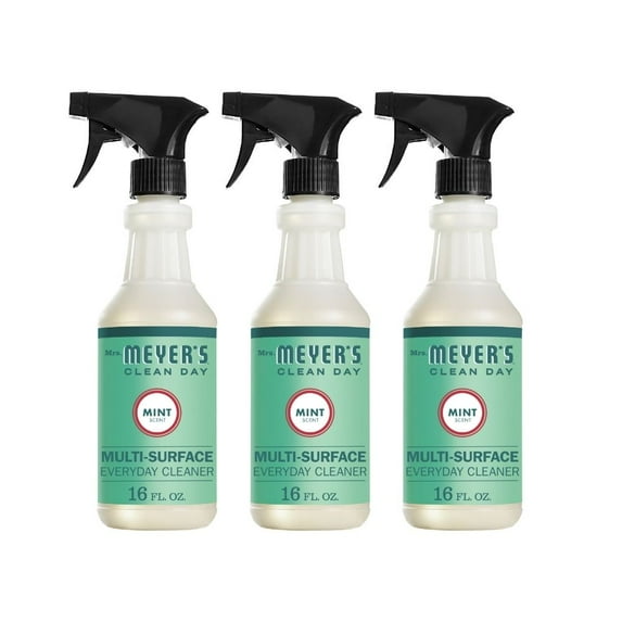 Mrs. Meyer's Multi-surface Cleaner Mint , 16 oz (Pack of 3)