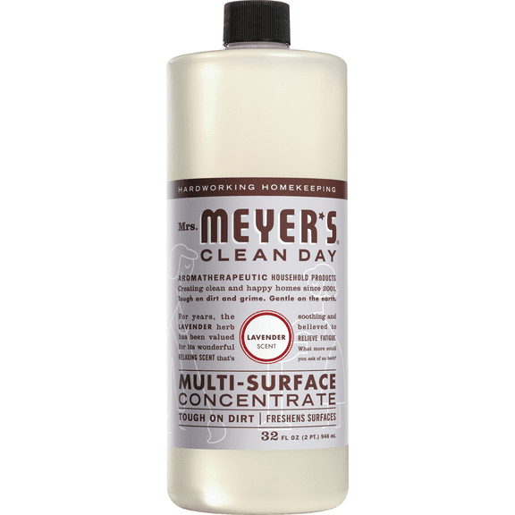 Mrs. Meyer's Natural Multi-Surface Everyday Cleaner - Pack of 2 Household & Commercial Use, Effective Formula