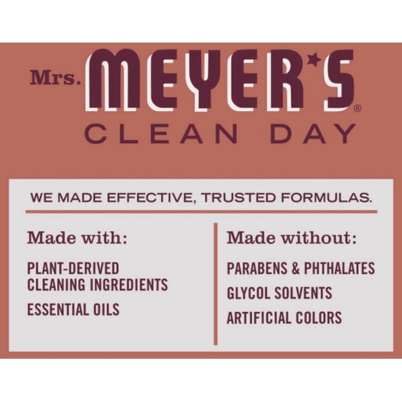 Mrs. Meyer's Natural Multi-Surface Everyday Cleaner - Pack of 8 Household & Commercial Use, Effective Formula