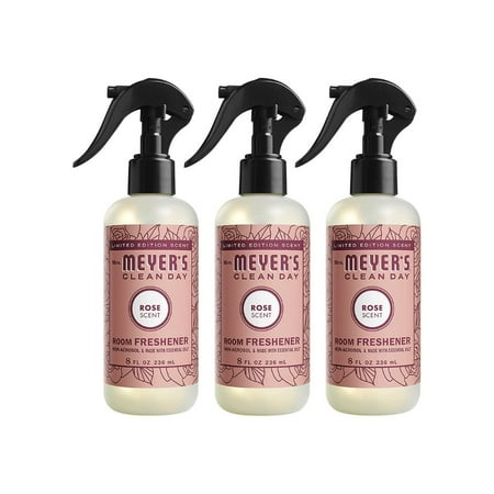 Mrs. Meyer's Room Freshener, Rose, 8 OZ (Pack of 3)
