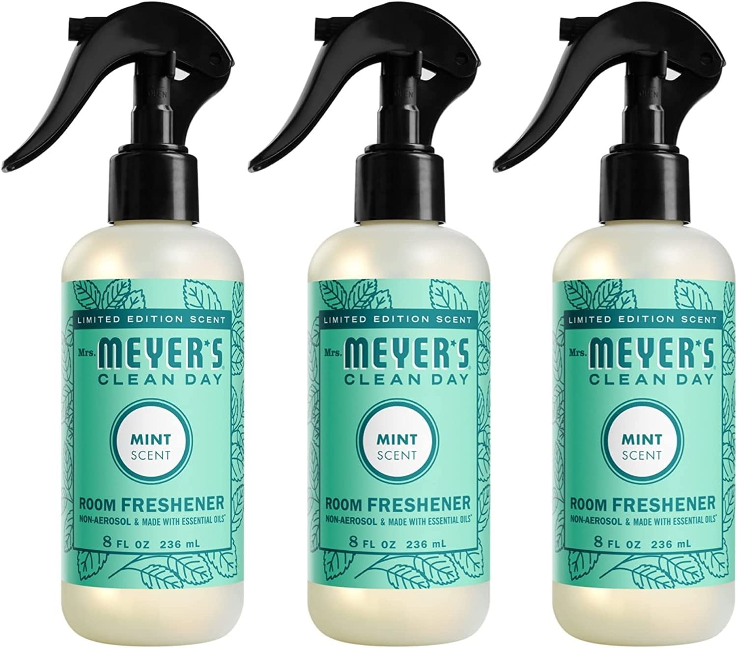 Mrs. Meyer's Room and Air Freshener Spray, NonAerosol Spray Bottle
