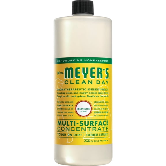 Mrs Meyers Clean Day Cleaner Concentrate - All Purpose, Floral Scent - 32 Ounce, Honeysuckle