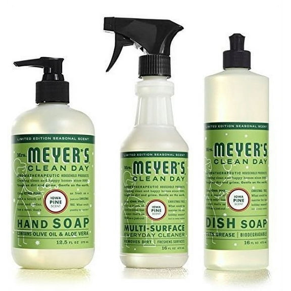 Mrs. Meyers Clean Day Iowa Pine Kitchen Basics Set