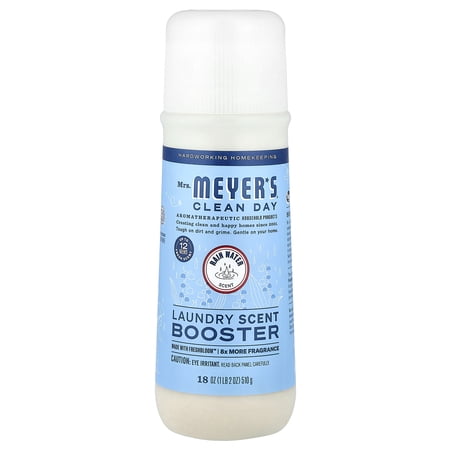 Mrs. Meyers Clean Day Laundry Scent Booster, Rain Water, 18 oz (510 g)