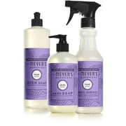 Mrs Meyers Clean Day Limited Edition Lilac Scent Kitchen Basics Set