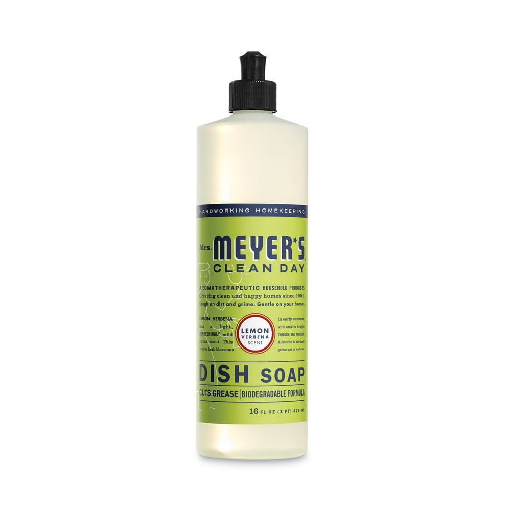 Dish Soap, Lemon Scent, 16 oz, Bottle, 6/Carton Dish Soap, Lemon Scent, 16 oz, Bottle, 6/Carton