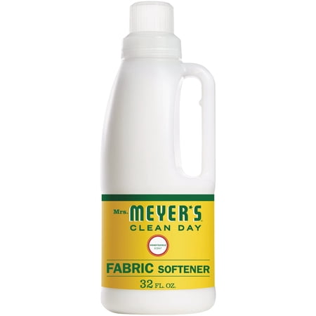 Mrs. Meyers Clean Day Liquid Fabric Softener, Made Without Parabens, Cruelty Free Formula, Honeysuckle Scent, 32 oz 32 Loads