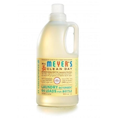 Mrs. Meyers Clean Day Mrs. Meyers Clean Day Baby Blossom Laundry Detergent 64 Loads, 64 oz