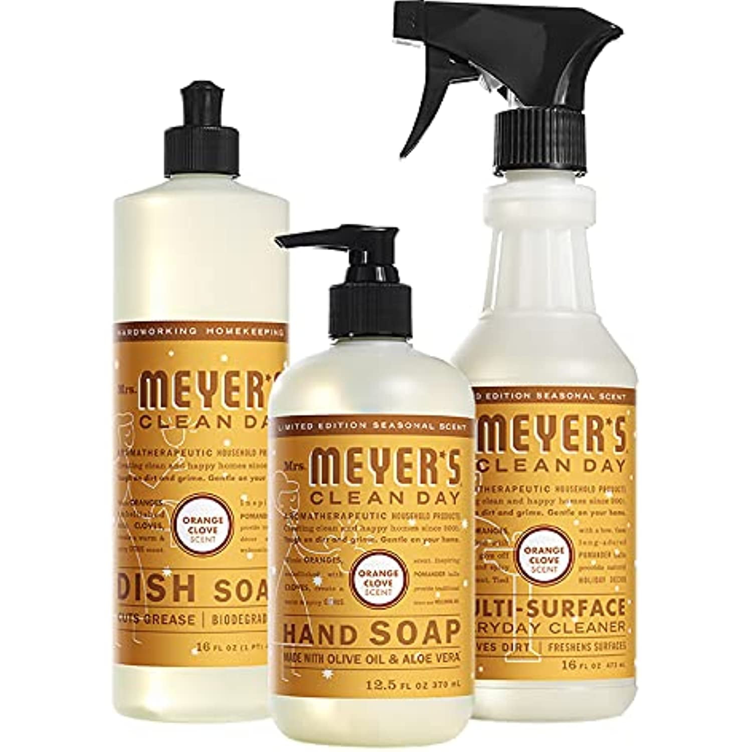 Mrs. Meyers Clean Day Mrs. Meyers, Orange Clove, 44 Fluid_Ounces