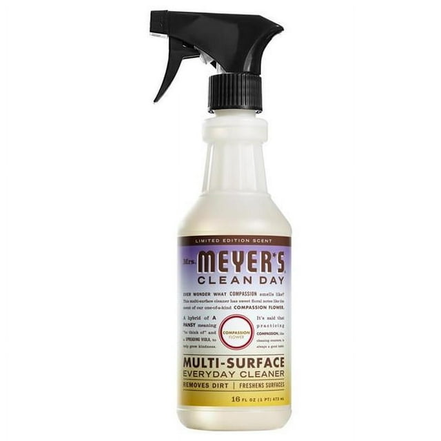 Mrs. Meyers Clean Day MultiSurface Cleaner Compassion Flower Scent