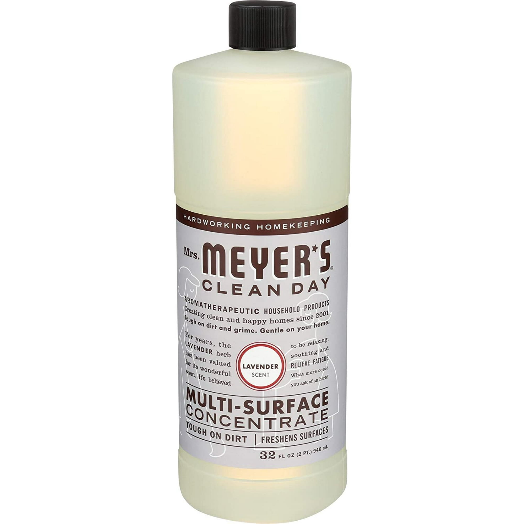 Mrs. Meyers Clean Day Multi-Surface Concentrated Cleaner, Lavender, 32 Fluid Ounce