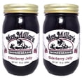 thumbnail image 1 of Mrs. Miller's Elderberry Jelly Homemade Amish Pack of 2 20 oz, 1 of 5