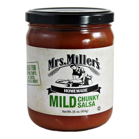 Mrs. Miller's Homemade Mild Chunky Salsa, 2-Pack 16 oz. Jars
