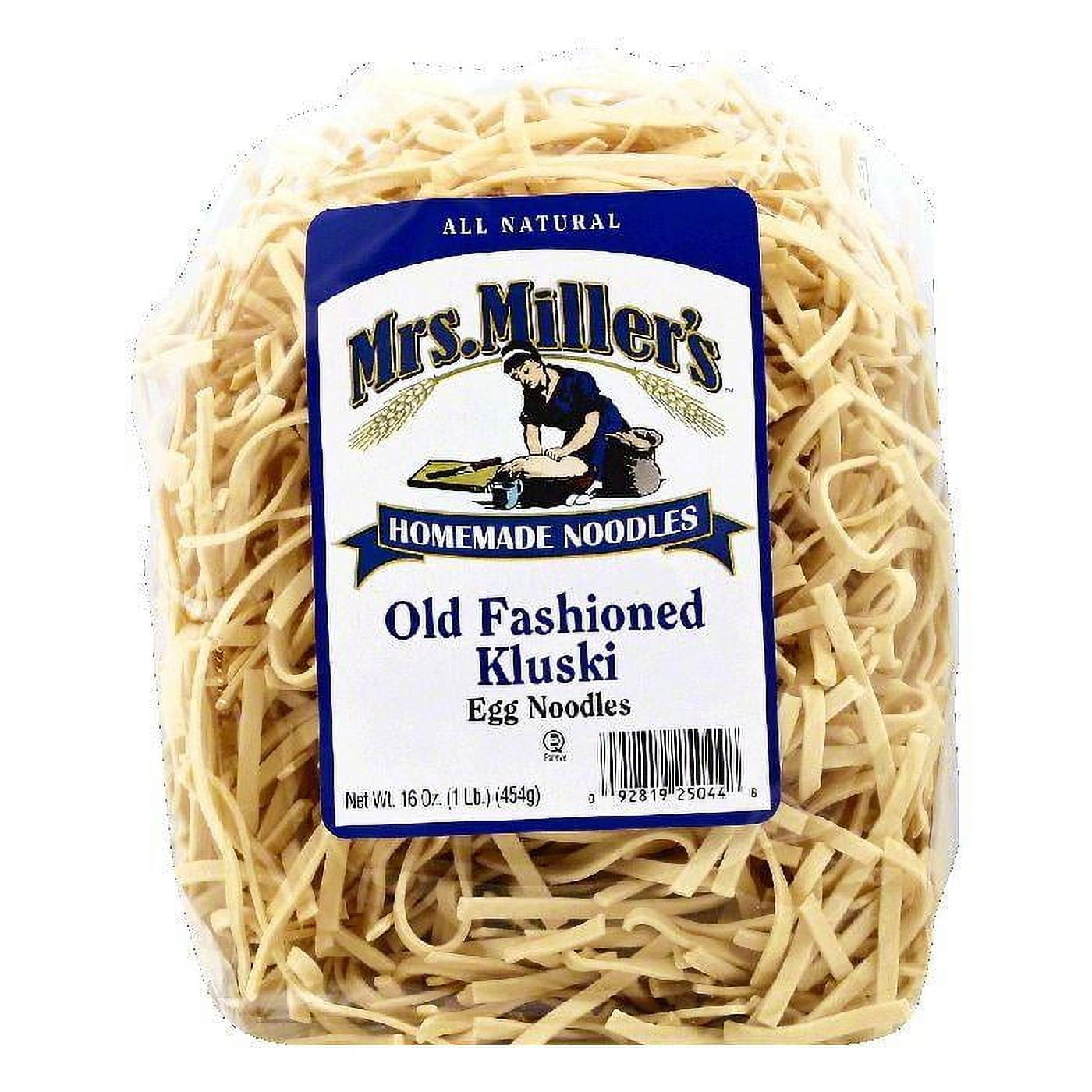 Mrs Millers Kluski Old Fashioned Egg Noodles, 16 OZ (Pack of 6
