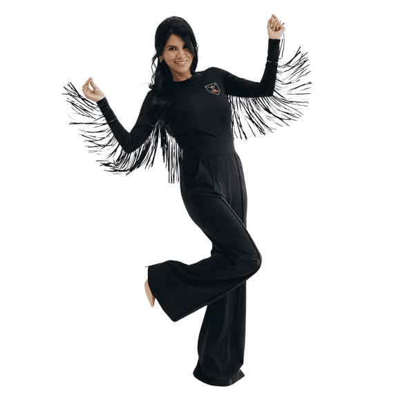 Mrs Momma Bear Fringe Athleisure Jumpsuit (Women's)