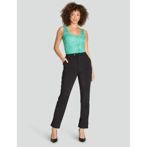 Mrs Momma Bear Scoop-Neck Tank Athleisure Green, Iconic Verde Mi Amor Bodysuit (Women's)