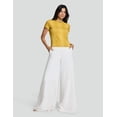 thumbnail image 1 of Short-Sleeve Printed Lamé Athleisure Yellow, Signature Luxe Tee (Women's) - Mrs Momma Bear, 1 of 6