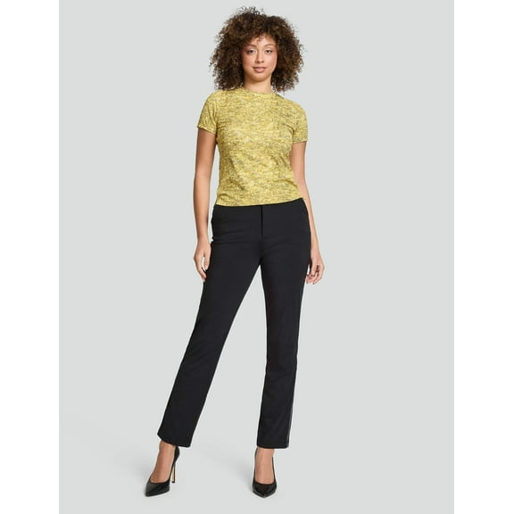 Mrs Momma Bear Short-Sleeve Printed Sequin Athleisure Gold, Signature Luxe Tee (Women's)