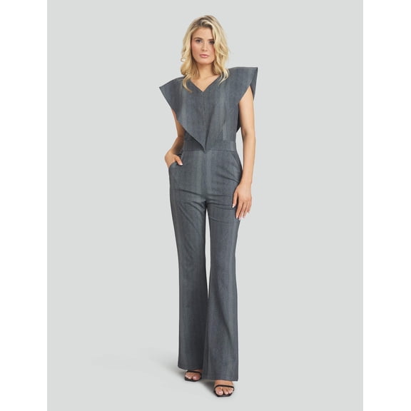 Mrs Momma Bear Sleeveless Printed Lame Athleisure Black, Supernova Jumpsuit (Women's)