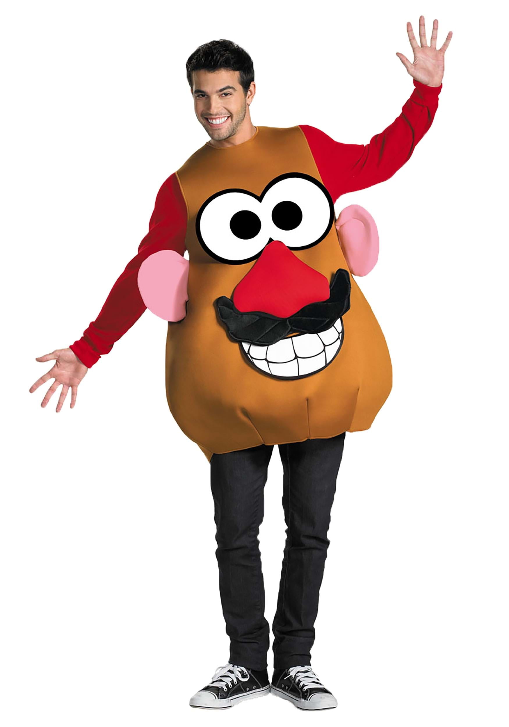 Official Mr/Mrs Potato Head Fun Costume Medium, Interchangeable Parts