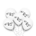 thumbnail image 1 of Mrs.& Mrs. Lesbian Wedding Decorations Balloon Pack | LGBTQ Wedding, Gay Marriage, Lesbian Brides Wedding Decor, Same Sex Couples Stylish Wedding Party Gifts 12 Pack, 1 of 3
