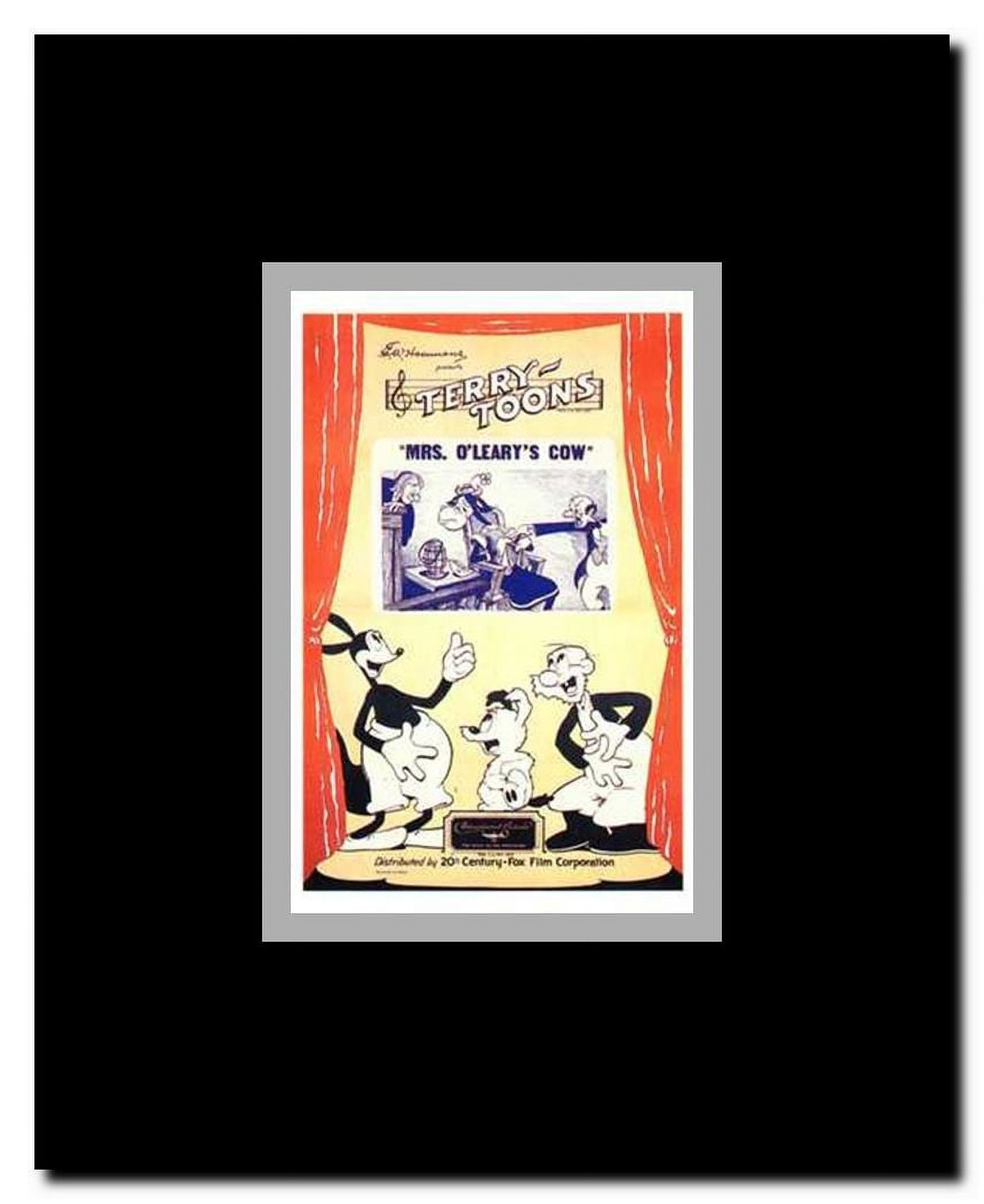 Mrs O'leary's Cow Framed Movie Poster