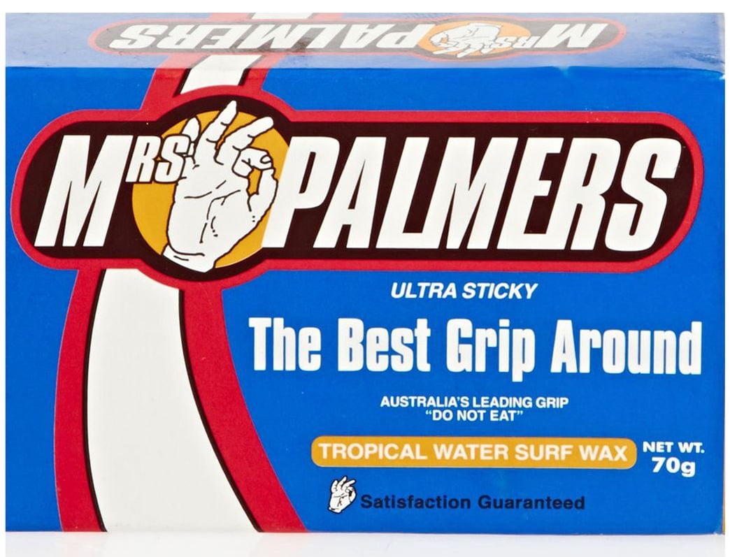 Mrs. Palmer's Tropical Surf Wax 3-Pack - Best Selling Surfboard Wax For Cool Water (12-16°C) - View #12
