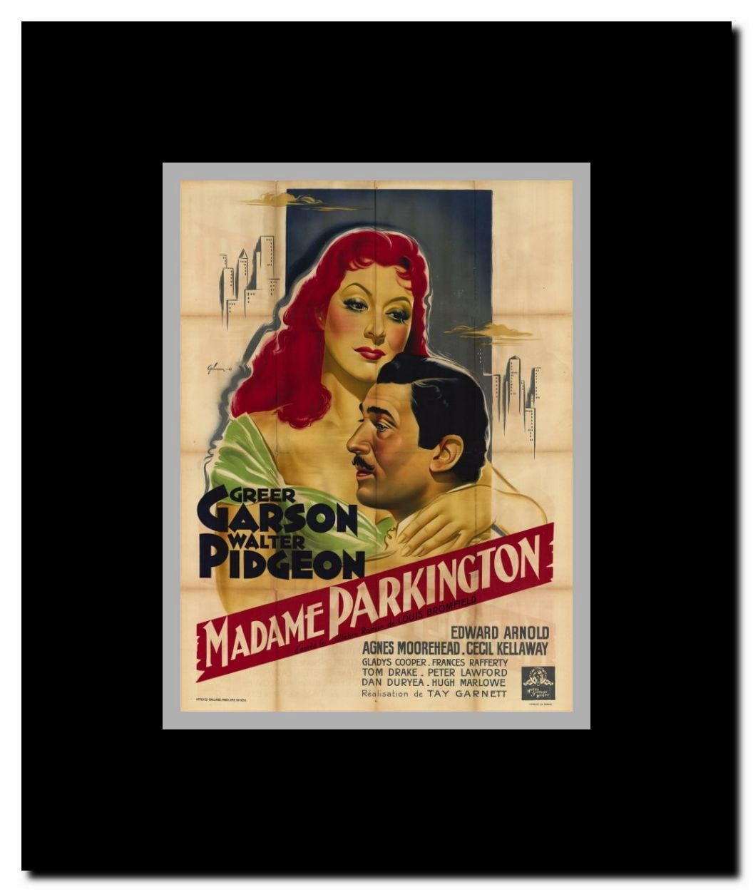 Mrs. Parkington Framed Movie Poster