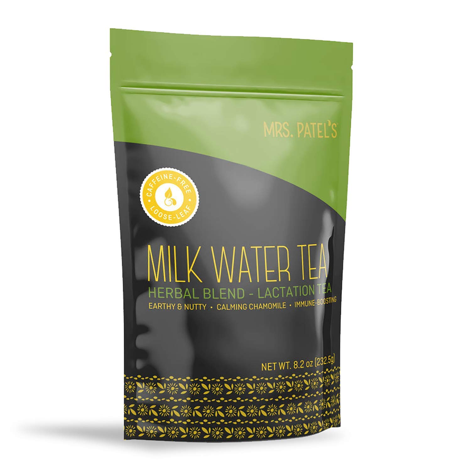 Mrs. Patel's Lactation Tea, Herbal Blend, Mild & Soothing, For