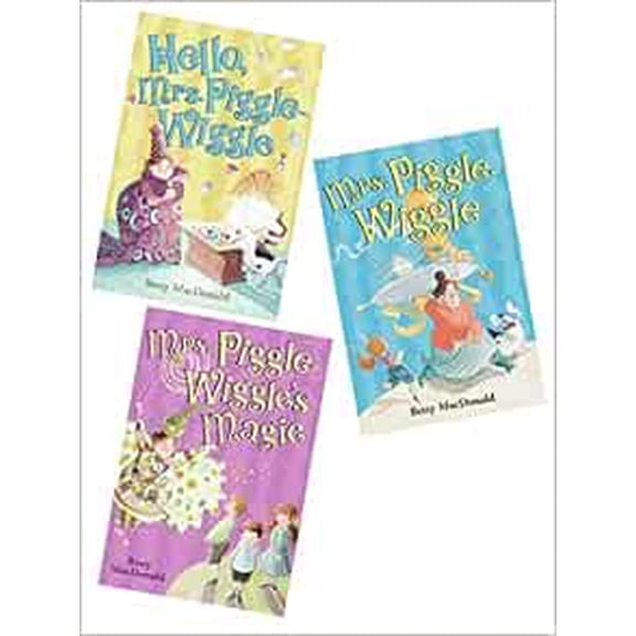 Pre-Owned Mrs. Piggle-Wiggle Set, Books 1-3: Mrs. Piggle-Wiggle; Mrs. Piggle-Wiggle's Magic; and Hello, Mrs. P