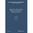 thumbnail image 1 of Mrs Proceedings Applications of Synchrotron Radiation Techniques to Materials Science V: Volume 590, (Paperback), 1 of 1